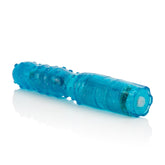 CalExotics Sparkle Softees Nubbie Soft Glittered Massager Toy Blue Vibrators